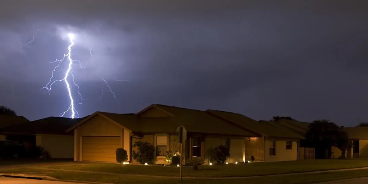 Lightning strike property claim